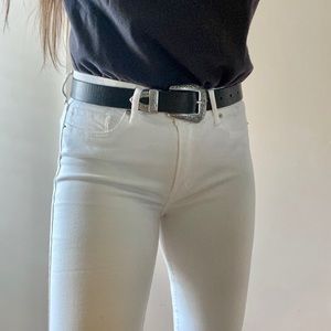 Abercrombie & Fintch White Skinny Jeans